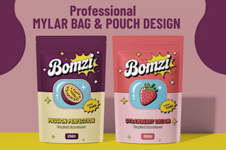 do mylar bag, pouch design, pouch packaging, stand up pouch, mylar bag design