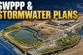 create swppp, drainage and erosion control and stormwater management plans
