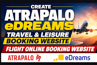 create flight booking website travel booking website edreams atrápalo website