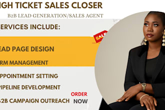 sales closer sales agent expert lead generation sales lead to close deal