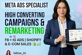 setup and manage high converting facebook and instagram ads campaign