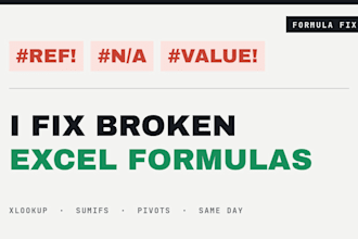 fix your broken excel formulas and spreadsheet errors