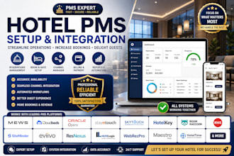 setup mews cloudbeds skytouch oracle opera stayntouch hotelkey rooomracoon rms