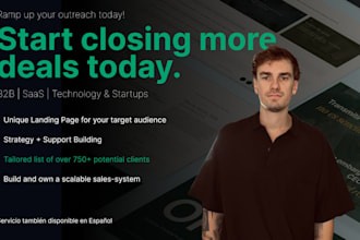 build your b2b lead gen system with landing page and outreach strategy