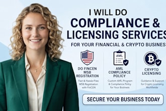 do fincen msb registration, aml compliance policy, and crypto licensing