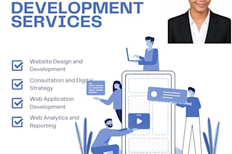 design a modern and responsive website