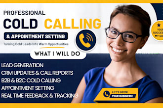 cold call your real estate telemarketing b2b lead generation appointment setting