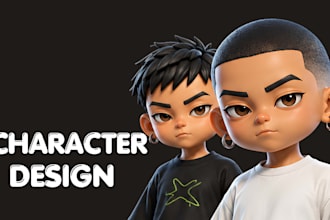 design 3d character modeling for animation and ue