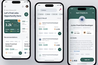 develop ai job marketplace app, staff scheduling app and workforce management