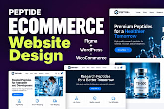 design peptide website research peptide cbd research woocommerce peptide website