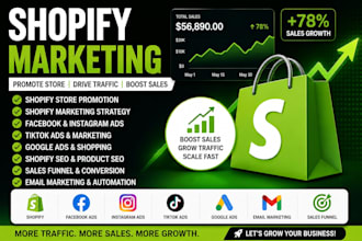 boost shopify sales, shopify marketing, shopify promotion, ecommerce marketing