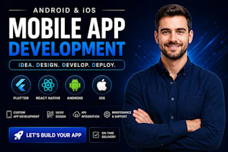 build mobile app development android app ios app creation flutter app developer