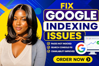 fix google indexing issues and search console errors
