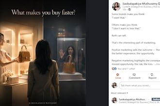 do socialmedia posters with design