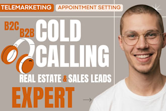 appointment setter b2b cold calling b2b telemarketer b2c real estate cold caller