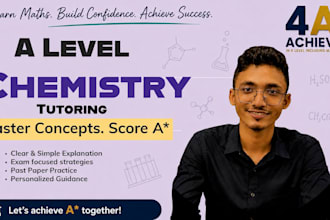 teach cie a level chemistry to determined students