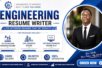 craft an ats optimized engineering resume CV and coverletter
