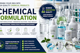 develop custom chemical formulation and product development