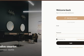 turn your idea into a sleek, modern website,