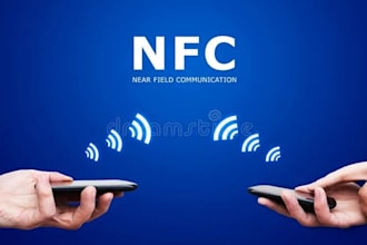 develop nfc business card app, saas app solution