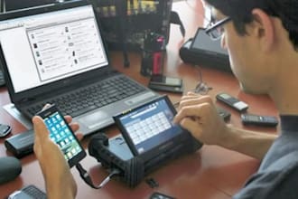 do mobile forensic data recovery, backup analysis, and relationship verification