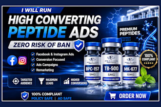 high converting peptide ads facebook ads peptide marketing lead peptde ads