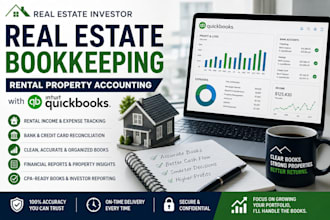 do real estate investor bookkeeping, rental property accounting and quickbooks