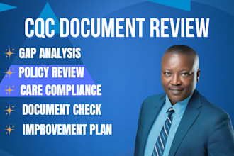 review your cqc documents and identify compliance gaps