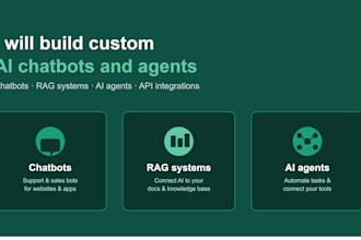 build custom ai chatbots, rag systems and ai agents