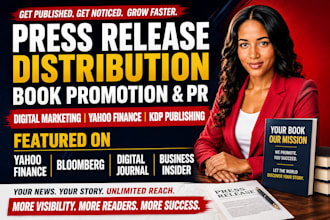 do digital marketing, press release book promotion, yahoo finance KDP publishing