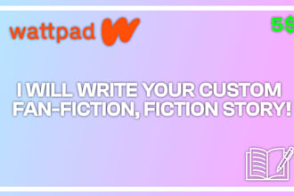 write an engaging wattpad story or fiction story for you