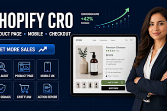 optimize shopify cro and product pages for more sales