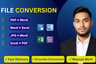 convert PDF to word, excel, jpg and any file format