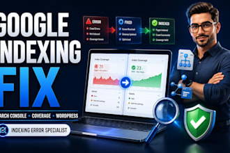 fix wordpress google search console index coverage nd indexing errors