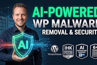 provide ai powered wordpress malware removal and security
