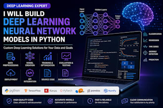 build deep learning neural network models in python