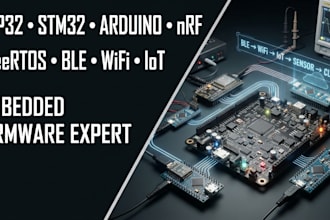 develop esp32 stm32 arduino nrf freertos ble wifi iot projects