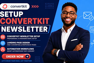 setup convertkit newsletter brevo email template kit sequence kit automation