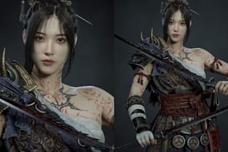 model unreal engine 3d metahuman game character 3d realistic avatar