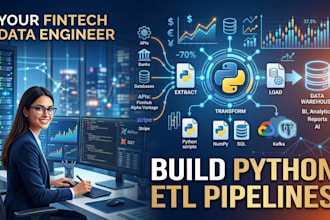 build python etl pipelines as your fintech data engineer