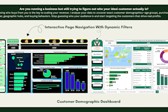 build excel dashboards with data driven insights