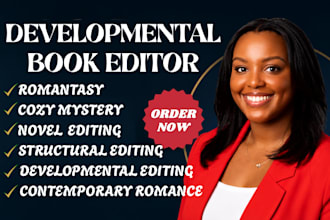 structural developmental book editor contemporary romance romantasy cozy mystery