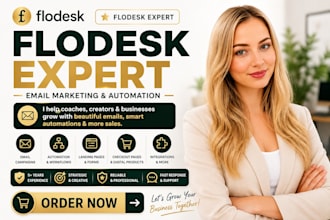 be your flodesk expert and manager