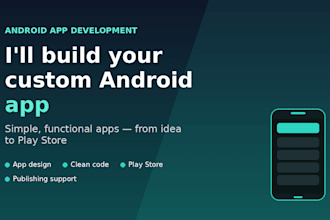build a custom android app