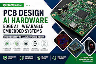 design pcb, ai hardware, edge ai, wearable and embedded systems