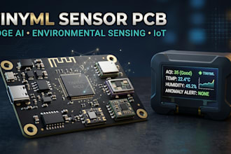 design tinyml sensor pcb edge ai environmental monitoring device aiot hardware