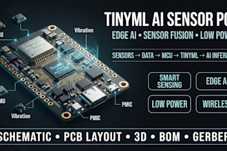 design tinyml sensor pcb with ai and edge machine learning environmental sensor