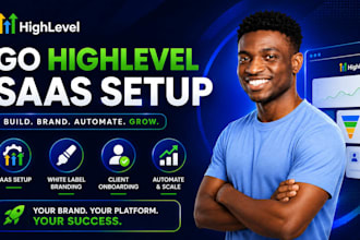 setup gohighlevel saas mode, white label and custom branding