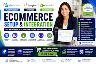 do plentymarket spryker jumpseller ecommerce website integration customization