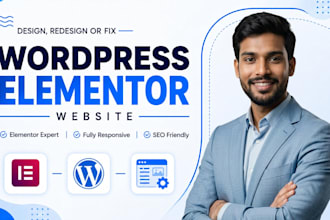 create wordpress elementor website with elementor pro expert solutions